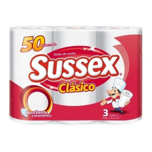 Sussex Clásico 3 x 50 paños