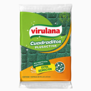 Fibra Esponja Cuadraditos