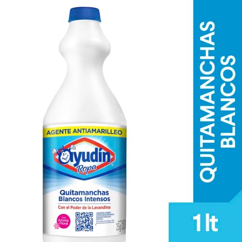 Quitamanchas Ayudin Ropa blanca x1 Lt