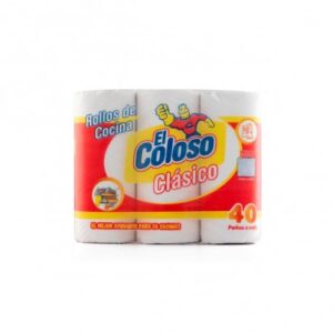 Rollo de cocina El coloso 3 x 40 paños