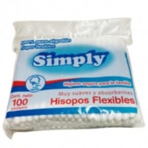 Hisopos Simply en Bolsa Zip